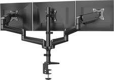 Triple Monitor Mount for 17 to 32 Inch Screens, Adjustment Gaming Triple Monitor picture