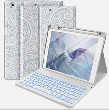 Hamile iPad 9/8/7th Gen 10.2 Inch Keyboard Case picture