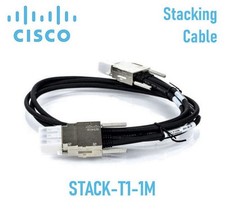 NEW Cisco Stackwise-480 Stacking Cable, 1M, STACK-T1-1M V01 picture