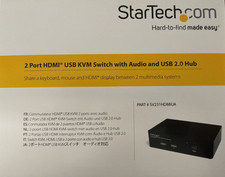StarTech.com  (SV231HDMIUA) 2-Ports External KVM / audio / USB switch picture