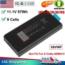✅LOT X8VWF DKNKD Battery For Dell Latitude 14 5404 E5404 7404 E7404 Rugged P45G picture