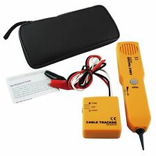 Portable Cable Wire Tracker Network Phone Line Tracer Tester Kit Tone Continuity picture