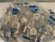 Lot of 32 - Mini DisplayPort to VGA Adapter Converter C2G 54316 PC Macbook - New picture