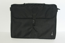 TravelPro Black Lock Buckle Padded Top Handle Messenger Travel Laptop Bag picture