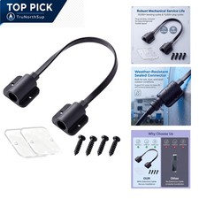 Starlink Mini Flat DC Power Extender Cable Waterproof Female to Female 0.3m picture