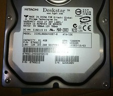 3x IBM / HITACHI 07N9212 61.4GB 7200 RPM 3.5