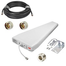 LPDA Directional Antenna For Cell Phone Signal Repeater N Male 10m Cable picture