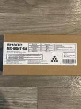 Genuine Sharp MX-60NT-BA Black Toner Cartridge Brand New picture