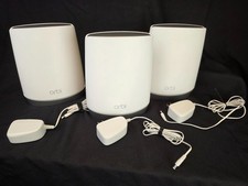 NETGEAR Orbi RBK753 AX4200 Tri-Band Mesh WiFi 6 System 3-Pack RBR750 + 2 RBS750 picture