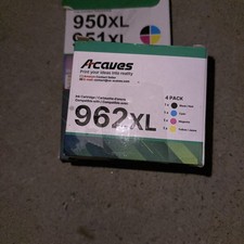 Generic HP 962XL Ink Cartridges 4 pack New Expires 11/26 picture