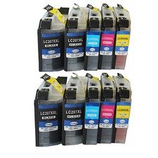 10 PK LC207XXL LC205XXL Compatible ink cartridge for Brother MFC-J5720DW J4620DW picture