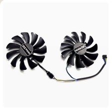 HAHF-Z Graphics Card Cooling Fan For INNO3D GTX1060 3GB X2 Black Gold God of War picture