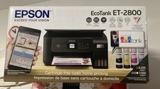 FOR PARTS ONLY Epson EcoTank ET-2800 Color Inkjet All-In-One Printer - Black picture