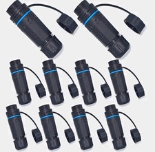 Lot of 20 ANMBEST Shielded RJ45 CAT6 IP68 Waterproof Panel Mount Connector New picture
