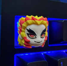 Rengoku Anime Demon Slayer: Kimetsu no Yaiba Keycap For MX Keyboard 1pcs Gift picture
