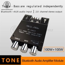 ZK-1002T Bluetooth 5.0 TPA3116 2 Channel 100WX2 Digital Audio Amplifier Module picture