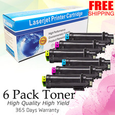 6 PK S2825 2825 2 set CMY COLOR Toner For Dell H825 S2825cdn H625 H625cd H825cdw picture