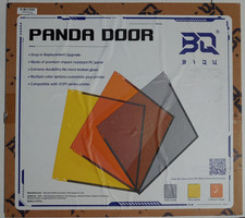 BIQU Panda Door PC Upgrade Panel for Bambu Lab P1/X1 Printers - Sunburst Orange picture