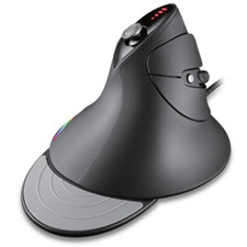MOJO Silent Vertical Gaming Mouse - Ergonomic Mouse w/ 4 Directional Joystick picture