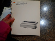 Vintage 1988 Apple ImageWriter II Owner's Guide Image Writer picture
