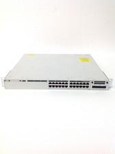 Cisco Catalyst 9300 C9300-24T-A Network Switch w/ C9300-NM-4G, Rack Ears, No PSU picture