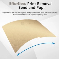 For Anycubic Kobra S1 Build Plate Smooth PEI Textured Hotbed DoubleSide 3D Part picture
