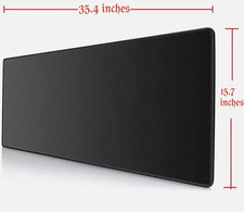 Large Extended Gaming Mouse Pad Mat Stitched Edges Non-Slip Waterproof Mousepad picture