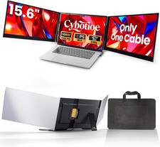 Cybotioe 2026 New One Cable Connection Laptop Screen Extender Monitor Portabl... picture