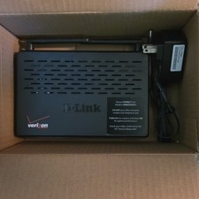D-Link DSL-2750B Wireless ADSL2+ Modem Router Verizon w/ Power Supply Cable picture