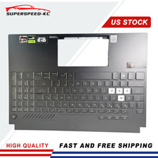 Excellent Used Palmrest Backlit Keyboard for ASUS TUF FX507 FA507 FX507Z A15 F15 picture
