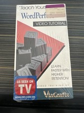 ViaGraphix Video Training Introduction to Word Perfect Video Tutorial Teaching picture