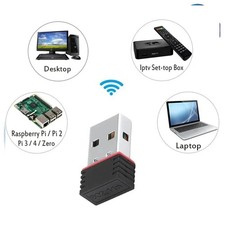 New Mini USB Wireless 802.11B/G/N LAN Card WiFi Network Adapter RTL8188 picture