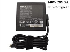 Genuine DELTA 28V 5A 140W Type C Adapter ADP-140AB B USB-C Fast Charger picture
