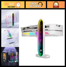 ARGB GPU Support Bracket with Temp Display, Adjustable 5V 3pin Graphics Card Bra picture