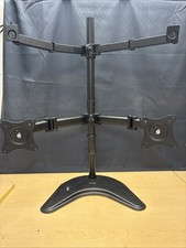 VIVO STAND-V004F Quad LCD Free Standing Adjustable Heavy Duty Desk Stand 2 MOUNT picture