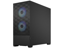Design Pop Air RGB Black TG ATX High-Airflow Clear Tempered Glass Window Fractal picture