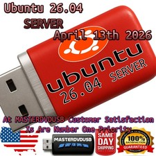 Ubuntu 26.04 LTS Server – Bootable USB Installer (Released April 13th, 2026) picture
