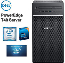 Dell PowerEdge T40 Server Intel Xeon E-2224G 4.7GHz 16GB DDR4 2TB 7.2KRPM picture