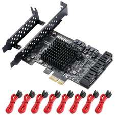 8-Port SATA Controller with Cables picture