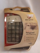 TARGUS ULTRA MINI 19KEY NUMERIC KEYPAD WITH USB HUB, BLACK picture