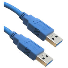 USB Cable 2.0/3.0 A-Male Data Wire Charger Black White Blue 3FT -15 FT Multi Lot picture