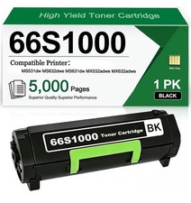 66S1000 High-Yield Black Toner Cartridge for MS531dw MS631dw MS632dwe MX532adwe picture