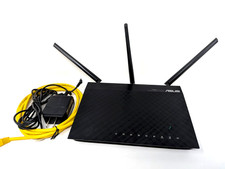 ASUS RT-N66U Dark Knight Double 450 Mbps Dual Band N Router 4-Port Gigabit picture