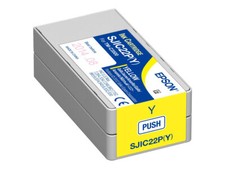 C33S020604 Epson SJIC22P(Y) Yellow Genuine Ink Cartridge ~D~ picture