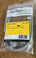 Lot Of 10 StarTech.com Straight Through Serial Cable - DB9 M/F - 6 Feet (MXT100) picture