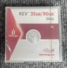 Iomega REV Disk 35GB/90GB Capacity PC Factory Sealed picture
