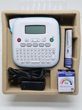 Brother P-Touch PT-N20 Personal Desktop Label Maker, White & Baby Blue Open Box picture