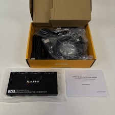 KCEVE 2 x 2 DP Dual Displays KVM Switch USB 3.0 model KVM212DH picture