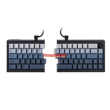 EPOMAKER Split65 60% Ergonomic Mechanical Keyboard Flamingo Linear Switch picture