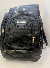 OGIO Metro 15 in Laptop Backpack Black All-Over Pattern Padded, MPN 4141 picture